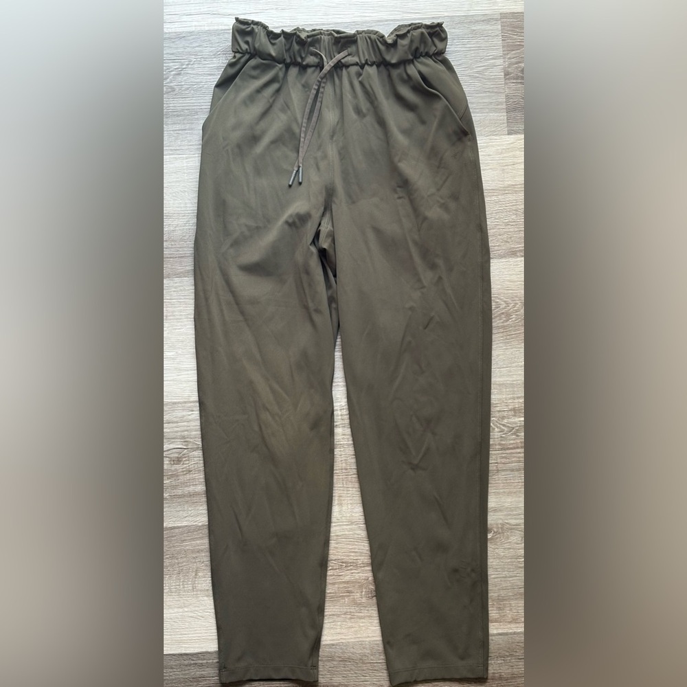 lululemon athletica Olive Green Jogger  Pants